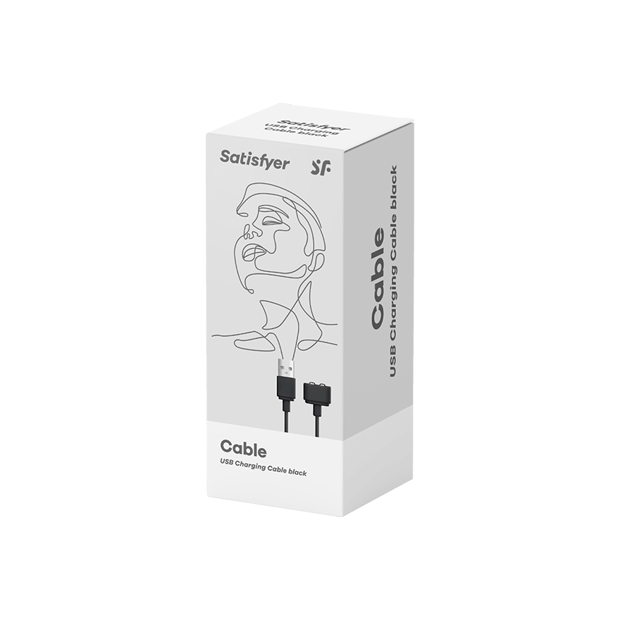 Satisfyer Cable de Carga Magnético USB - Compatible con Juguetes  Recargables de Satisfyer - Negro : : Salud y Cuidado Personal