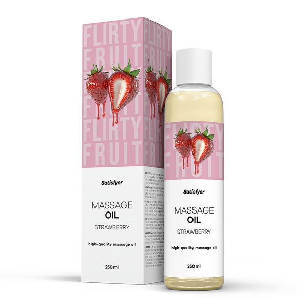 Satisfyer massasjeolje Strawberry