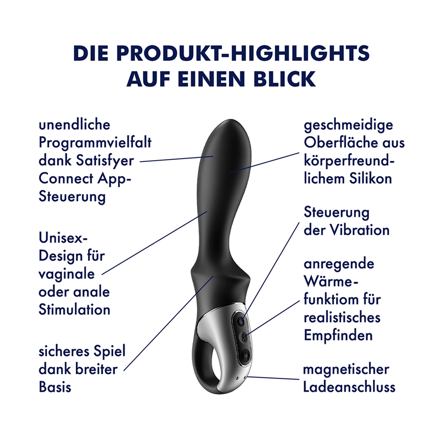 Satisfyer Heat Climax wrmender Vibrator + Connect App | Satisfyer DE |  Satisfyer AT