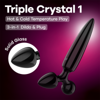Preview: Satisfyer Triple Crystal 1 Preview: Satisfyer Triple Crystal 1