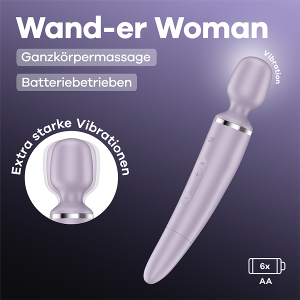 Satisfyer Wand-er Woman - Batteriebetrieben