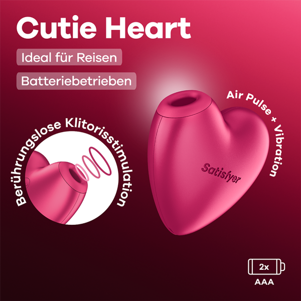 Satisfyer Cutie Heart - batteriebetrieben