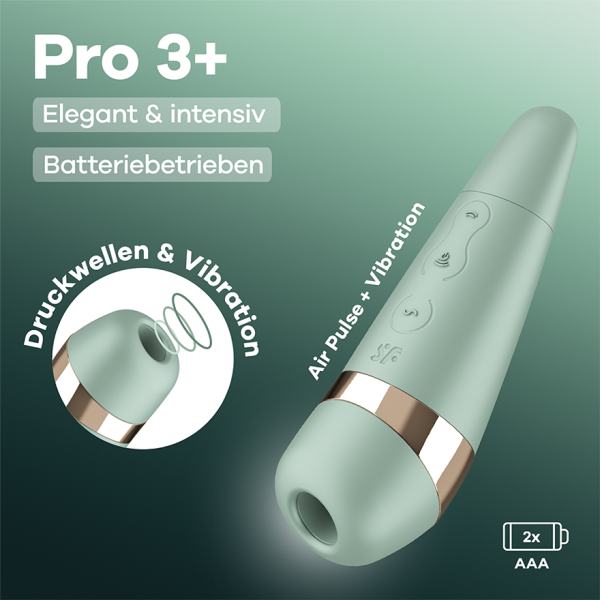 Satisfyer Pro 3+ - Batteriebetrieben