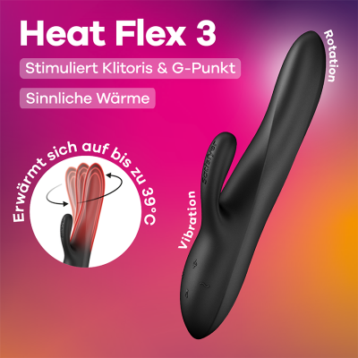 sex sexpuppe MizzZee Telescoping Dildo Vibrator 7-modes with Warmer MZ009, Discreet  Packaging