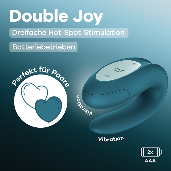 Satisfyer Double Joy - Batteriebetrieben