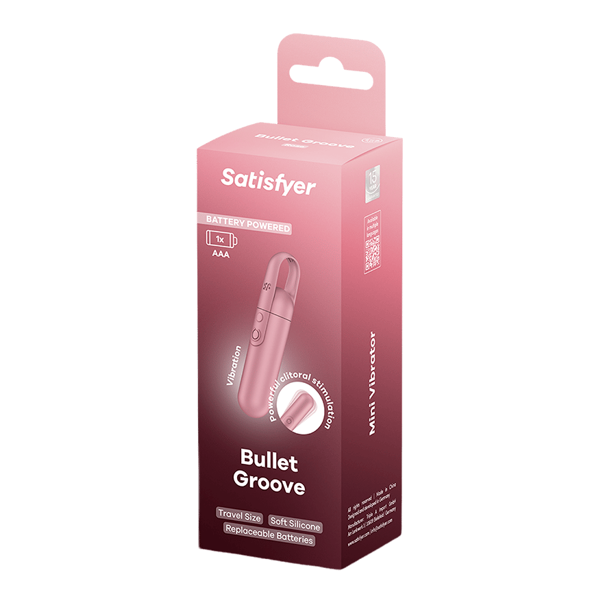 Satisfyer Bullet Groove - Battery Powered | Mini Vibrators | Vibrators |  Products | Satisfyer DE