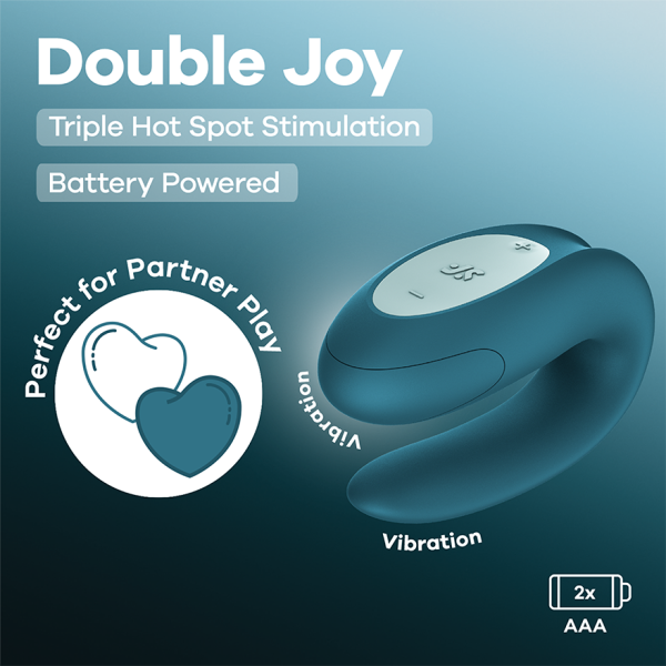 Satisfyer Double Joy - Battery Powered