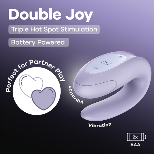 Satisfyer Double Joy - À piles