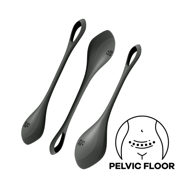 Satisfyer Yoni Power 2, 22 + 46 + 73 Grams, 3 Kus