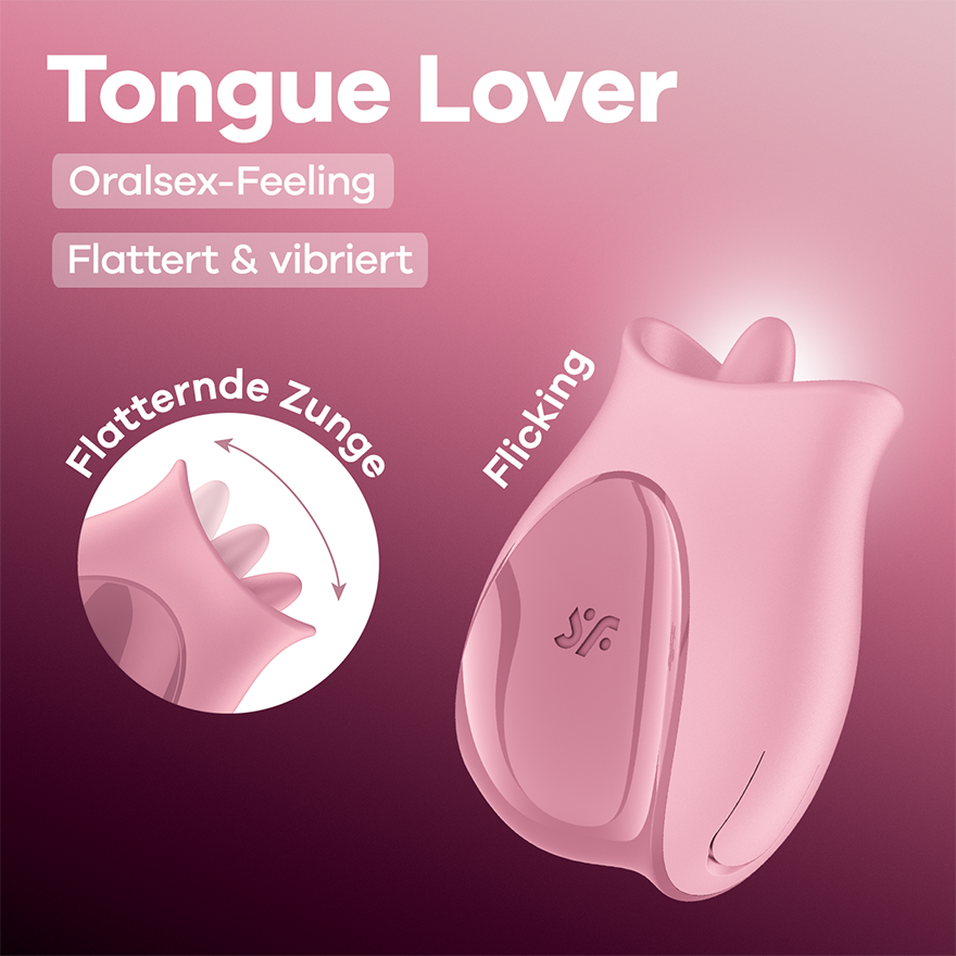 vibrator zunge Satisfyer Tongue Lover | Auflegevibratoren | Vibratoren | Produkte