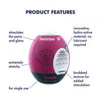 Predogled: Satisfyer Masturbator Egg - Bubble Predogled: Satisfyer Masturbator Egg - Bubble