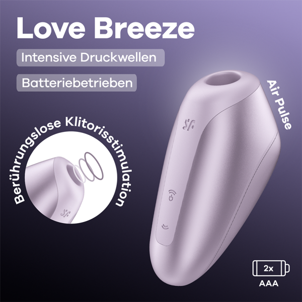Satisfyer Love Breeze - Batteriebetrieben