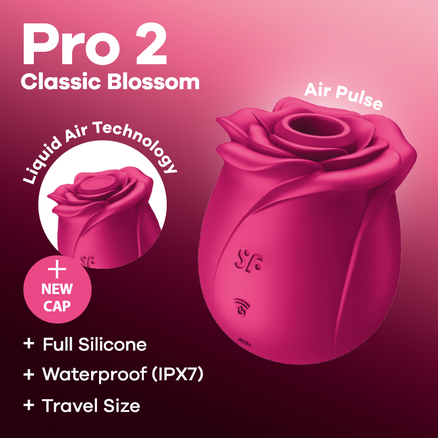 Vibromasseur  la rose Pro 2 Classic Blossom | Satisfyer FR