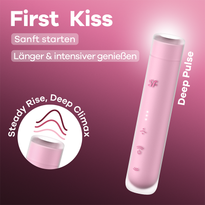 Satisfyer First Kiss | Druckwellenvibratoren | Vibratoren | Produkte | Satisfyer DE Satisfyer First Kiss | Druckwellenvibratoren | Vibratoren | Produkte | Satisfyer DE