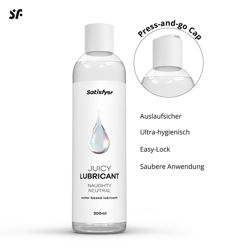 Satisfyer Gleitgel auf Wasserbasis Naughty Neutral | Gleitgel | Produkte |  Satisfyer DE