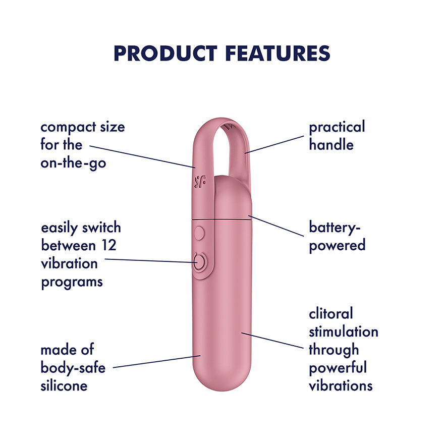 Satisfyer Bullet Groove - Battery Powered | Mini Vibrators | Vibrators |  Products | Satisfyer DE