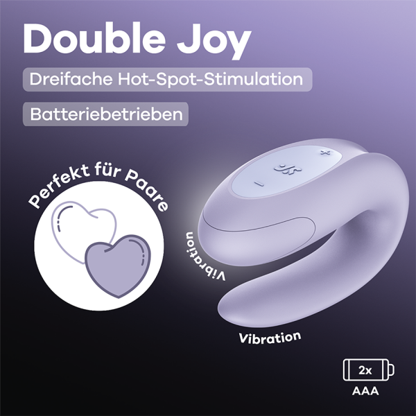 Satisfyer Double Joy - Batteriebetrieben