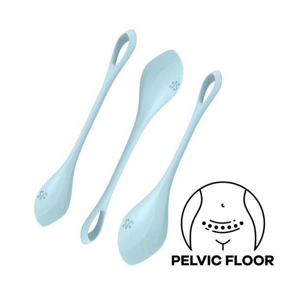 Satisfyer Yoni Power 2, 22 + 46 + 73 Grams, 3 Pieces