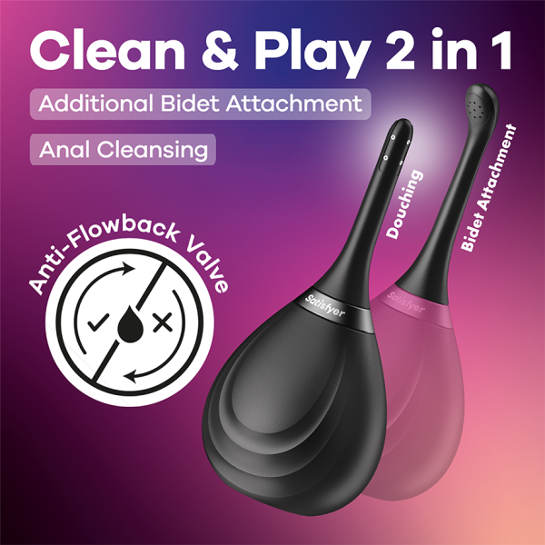 Satisfyer Clean & Play 2 in 1