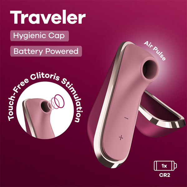 Satisfyer Traveler - batterijgevoed