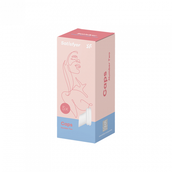 Satisfyer Number Two - Vibratoru uzgaļi