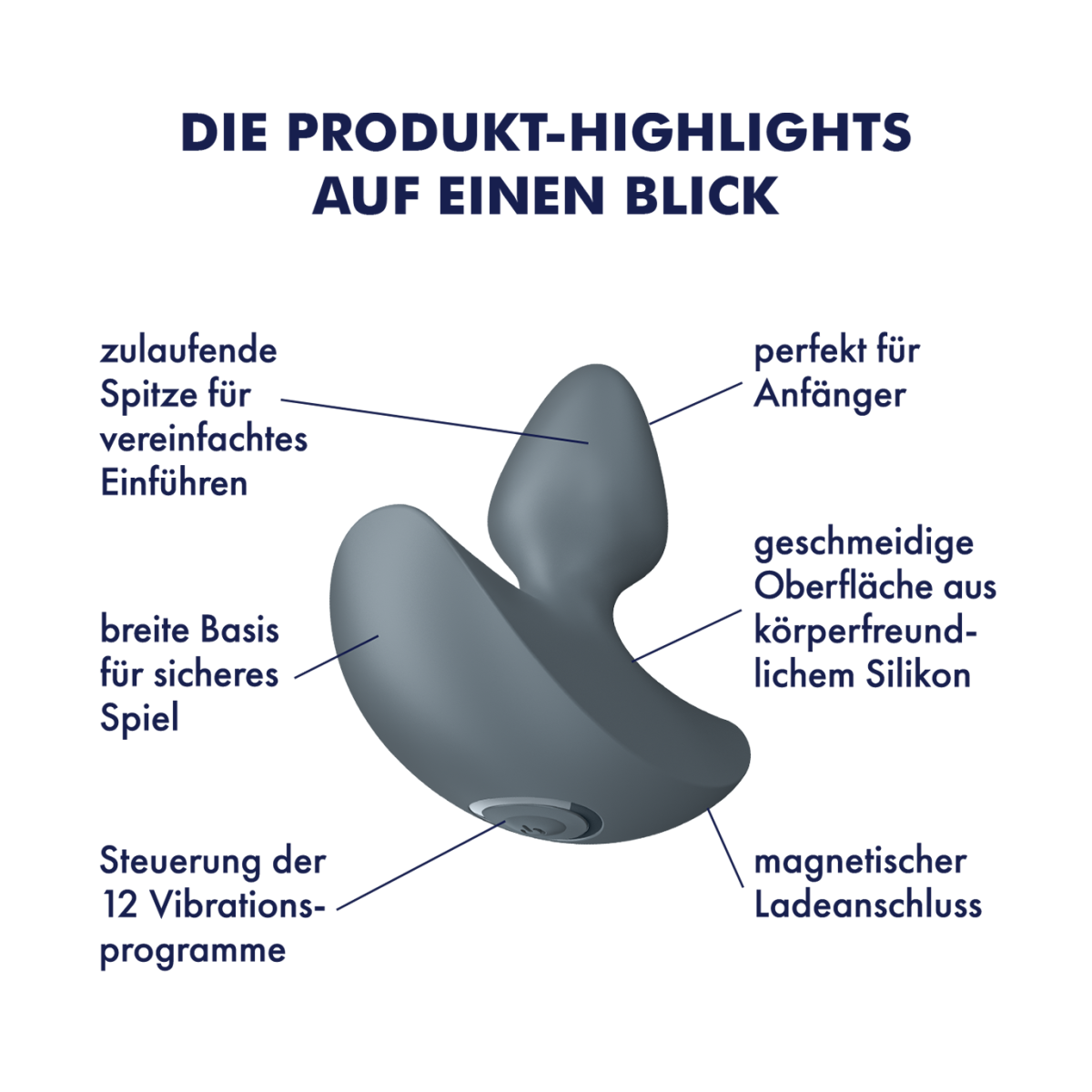 Satisfyer Booty Absolute Beginners 1 | Analplugs | Analtoys | Produkte |  Satisfyer AT
