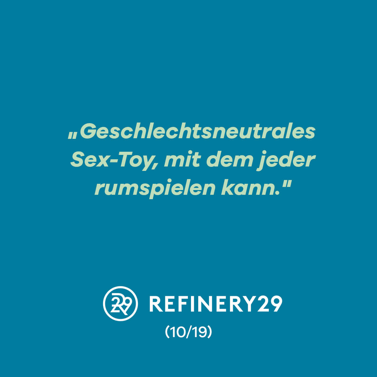Satisfyer refinery Magazin Bewertungen