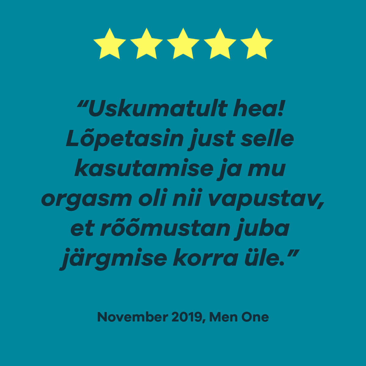 Satisfyer Men one Klientide-hinnangud