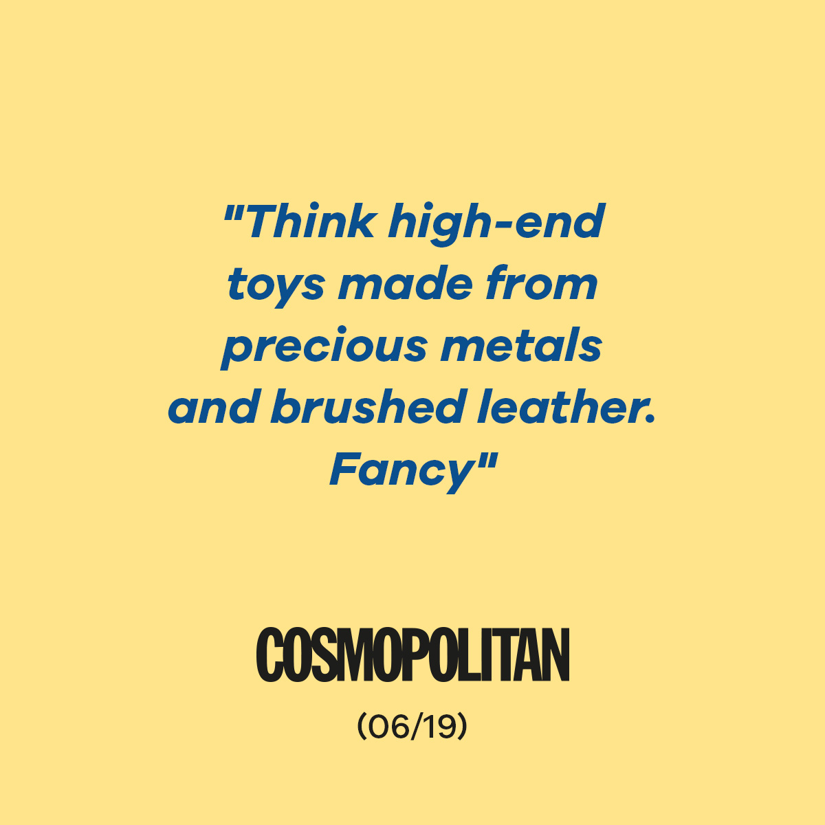 Satisfyer Cosmopolitan Magazine Reviews