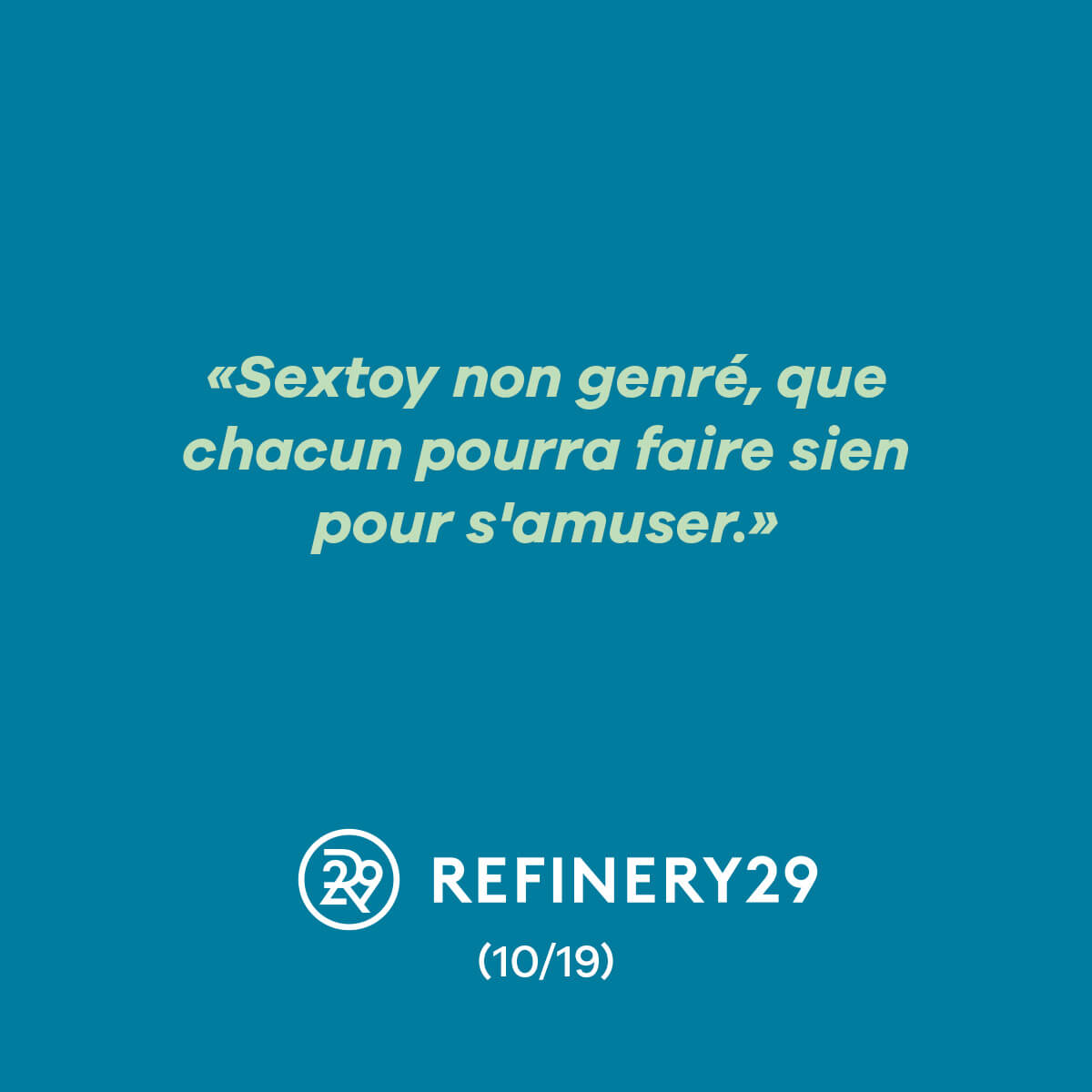 satisfyer Refinery magazine critiques