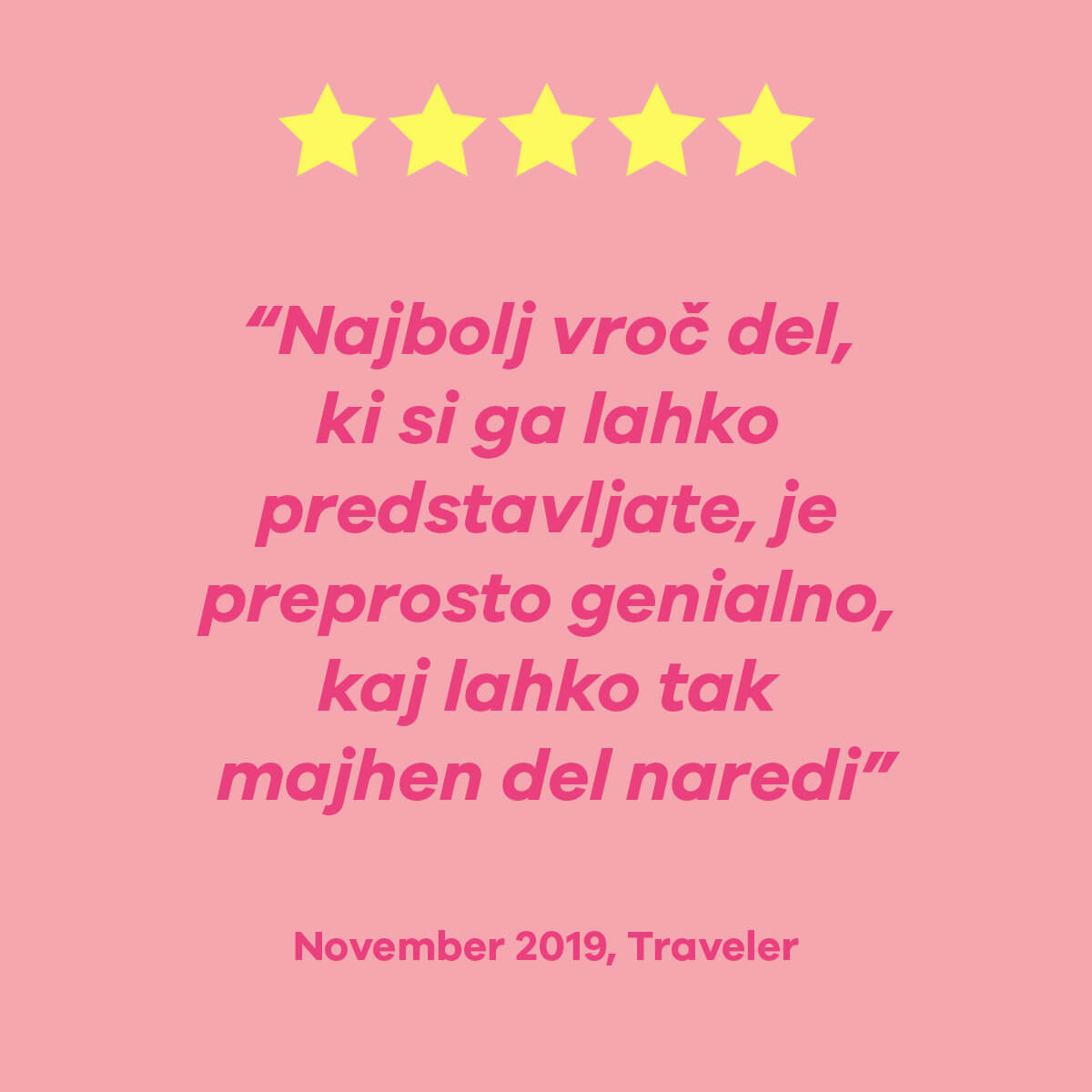 Satisfyer Traveler Mnenja Kupcev